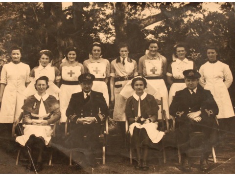 Mrs Jessie Fayle nee Clucas, 2nd from the left, back row, in Southport