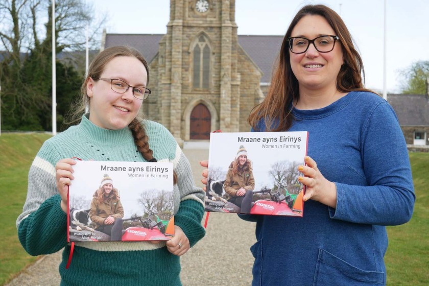 Alice Morgan with Becky McSevney