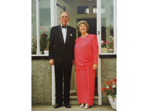 Deemster Jack Corrin & his wife, Pat