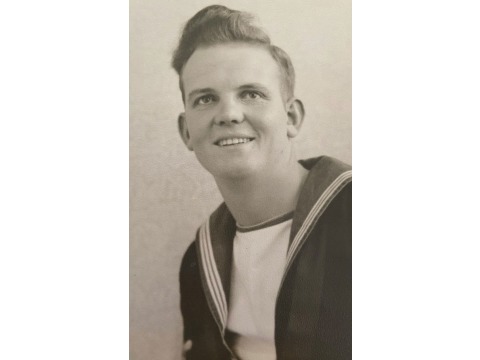 Albert Frost during his time in the Navy
