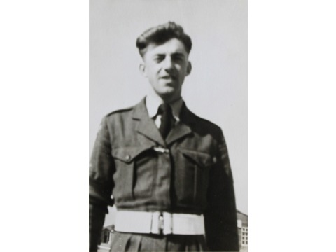 Doug Porter during his time in the RAF police