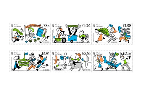 40th anniversary mint stamp set