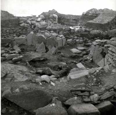 A general view of the site under excavation.