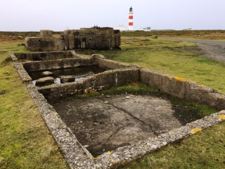 The remains of the Salt Works as they are today.